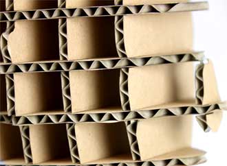 cardboard laser cutting